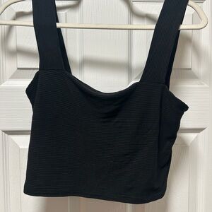 Intimately Free People Black Ribbed Women's Top SOLD!